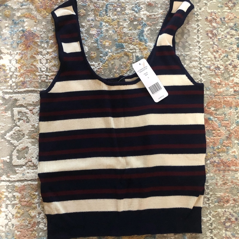 Bebe knit sweater top size small